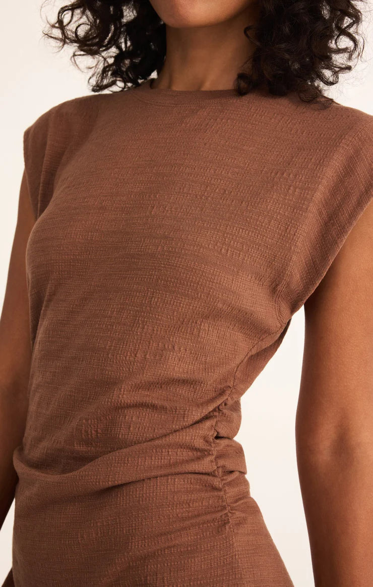 Camino Textured Mini Dress