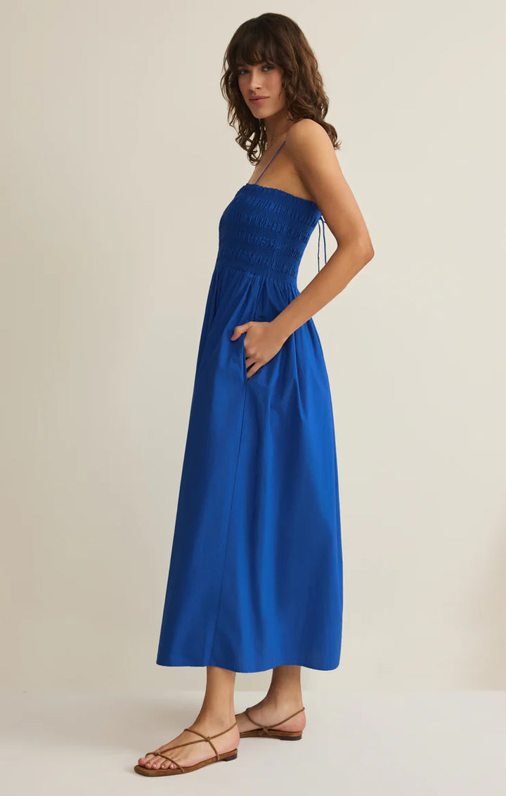 Z Supply Cornelia Poplin Maxi Dress