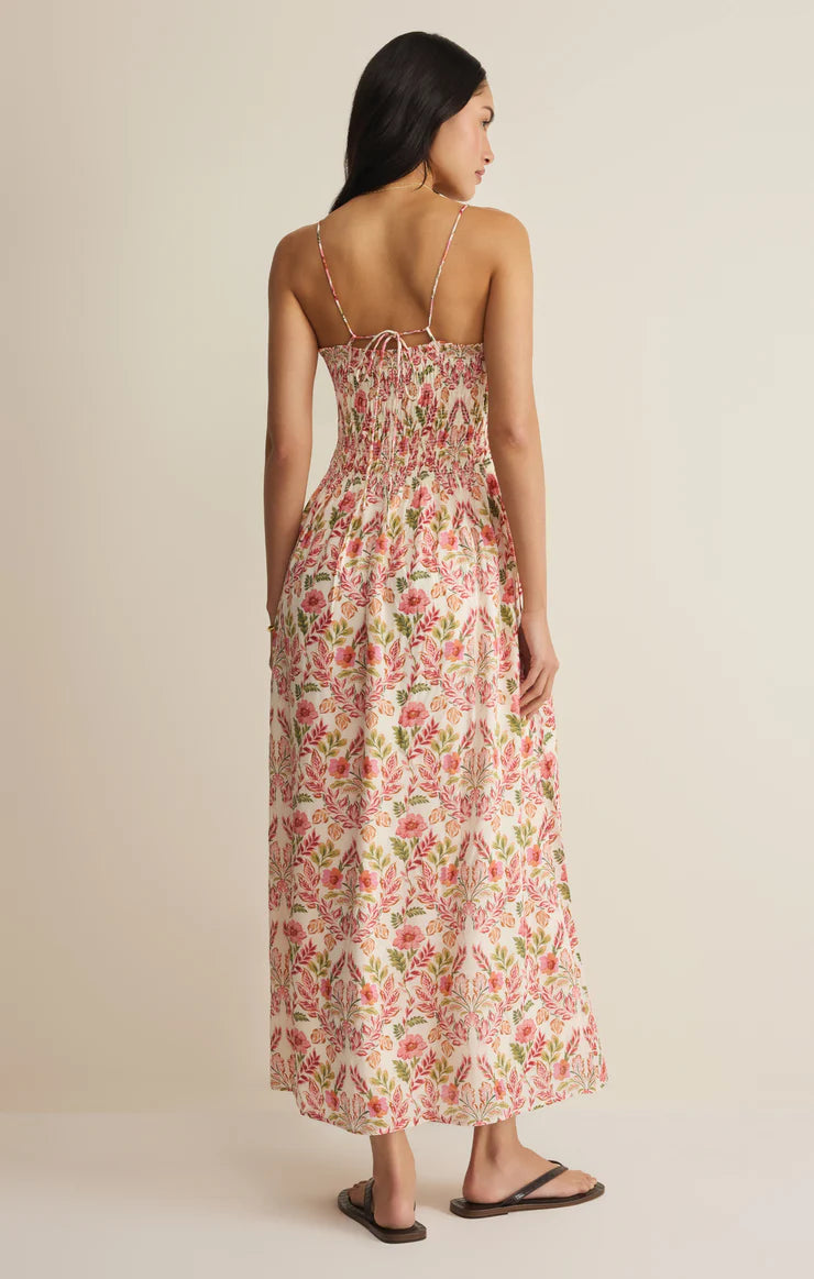 Z Supply Corneila Ami Floral Midi Dress