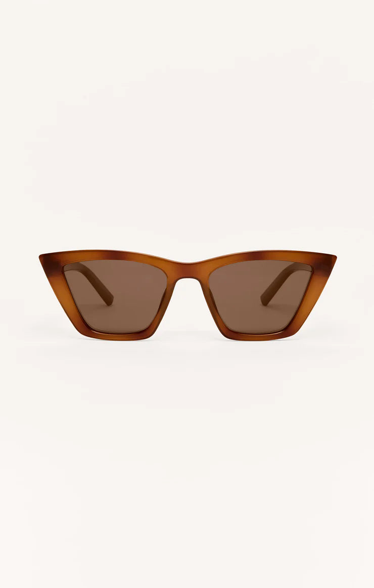 Z Supply Villa Polarized Sunglasses - Brown Tortoise