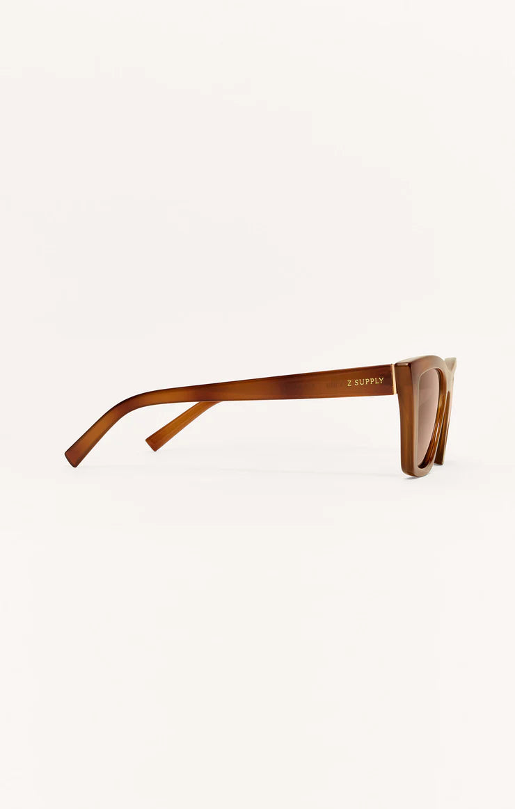 Z Supply Villa Polarized Sunglasses - Brown Tortoise