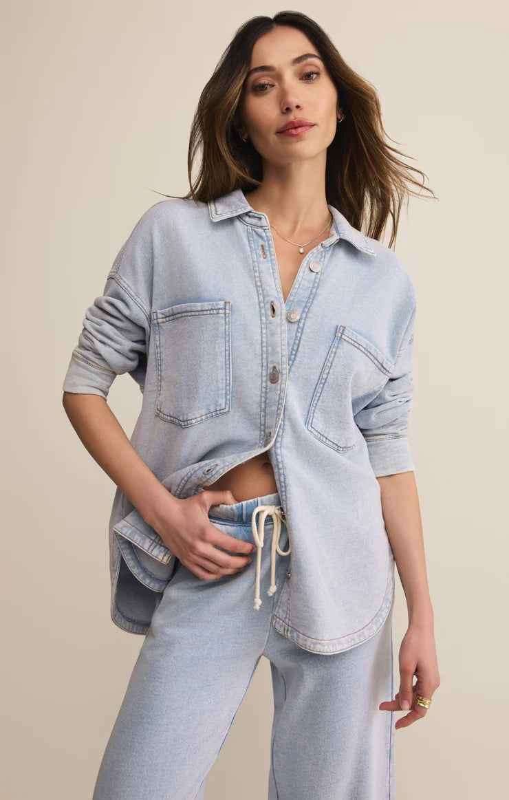 Z Supply All Day Cropped Knit Jacket