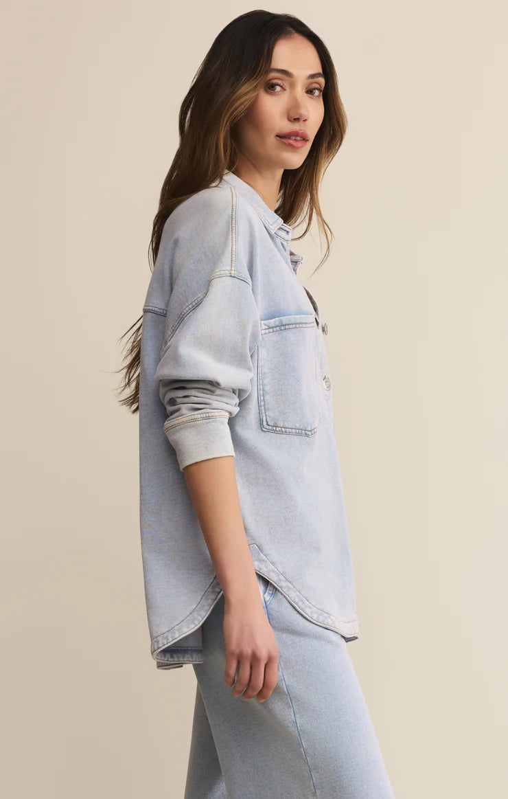 Z Supply All Day Cropped Knit Jacket