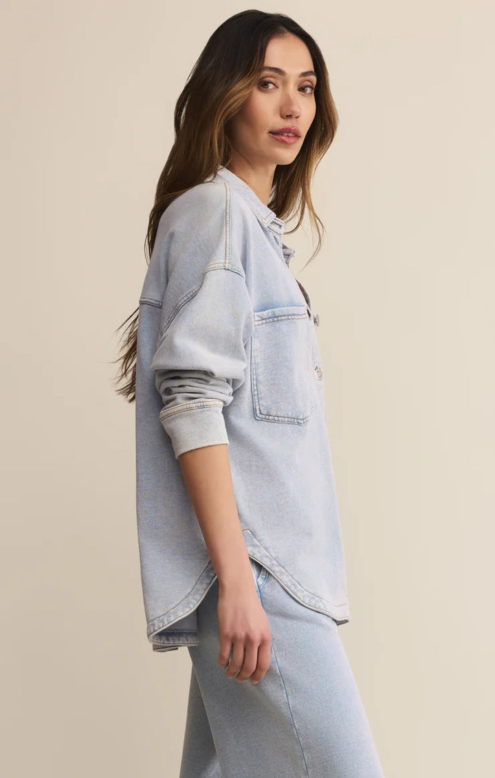 Z Supply All Day Cropped Knit Jacket