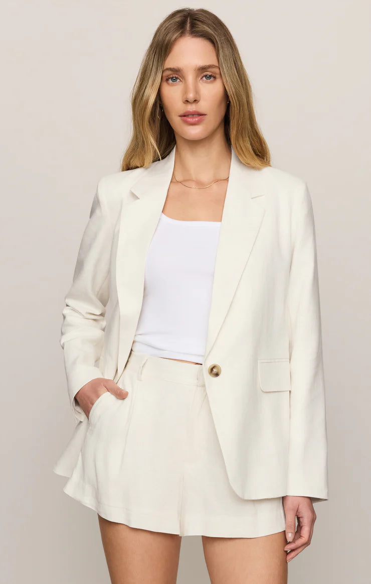 Z Supply Evan Linen Blazer