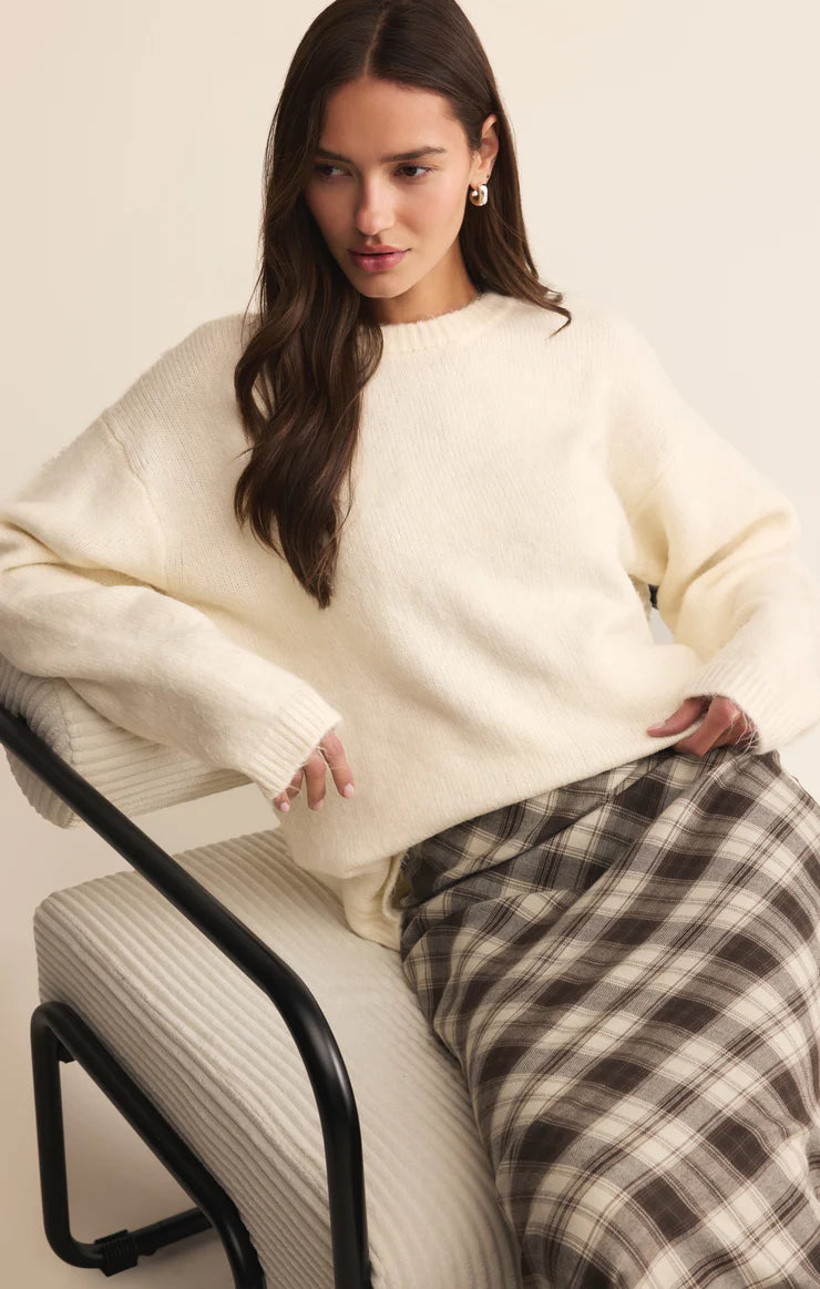 Z Supply Europa Plaid Mini Skirt
