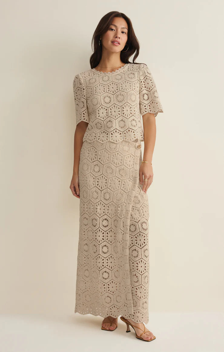 Z Supply Raquel Lace Skirt