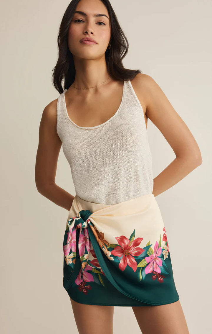 Z Supply Lorna Kiwi Mini Skirt