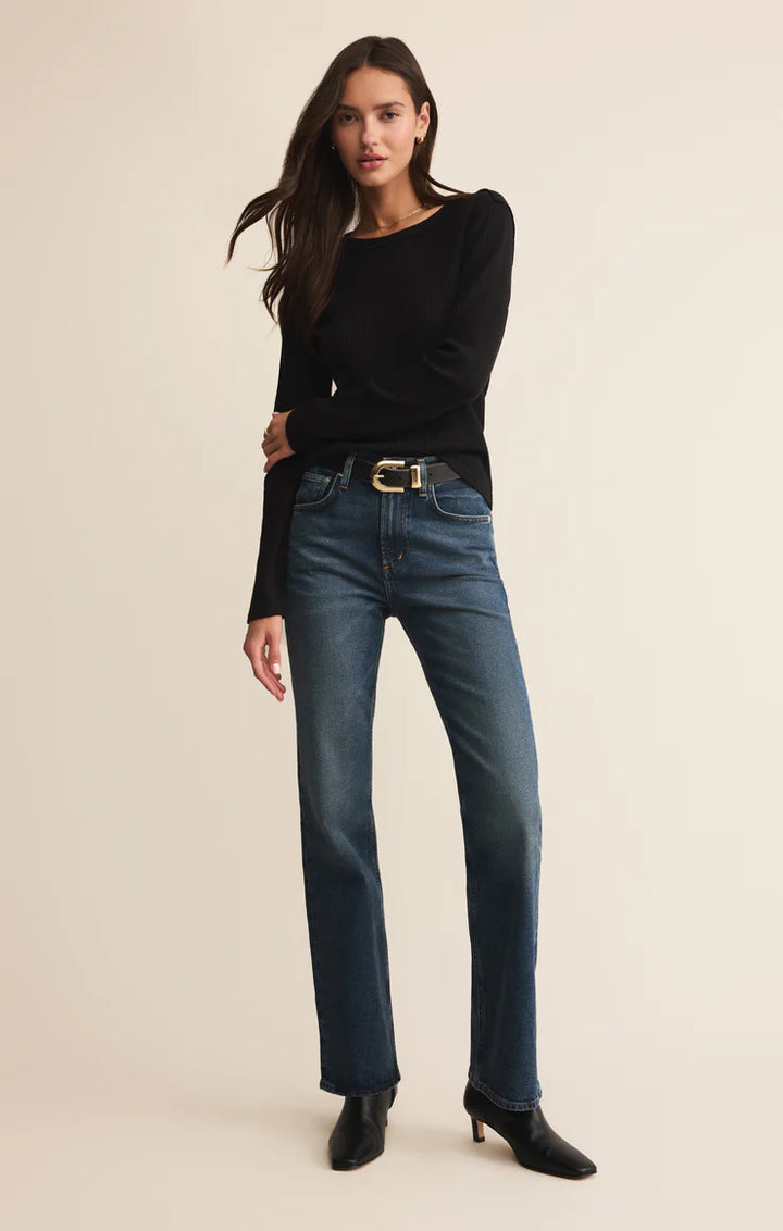 Z Supply Arlet Thermal Long Sleeve Top