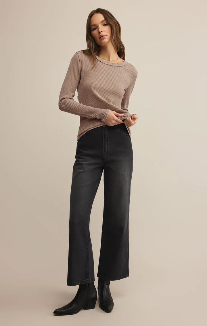 Z Supply Arlet Thermal Long Sleeve Top