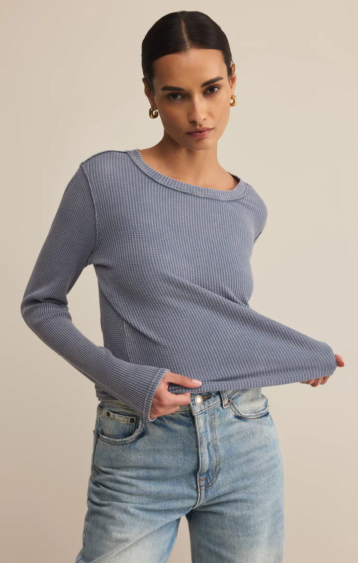 Z Supply Arlet Thermal Long Sleeve Top