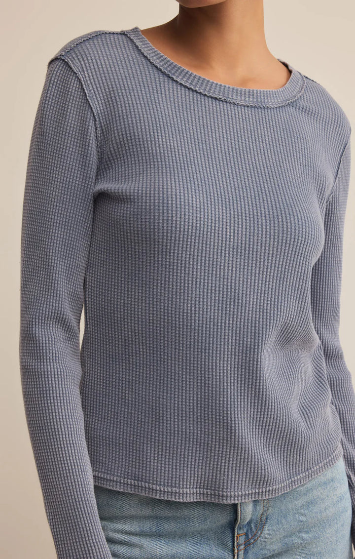Z Supply Arlet Thermal Long Sleeve Top