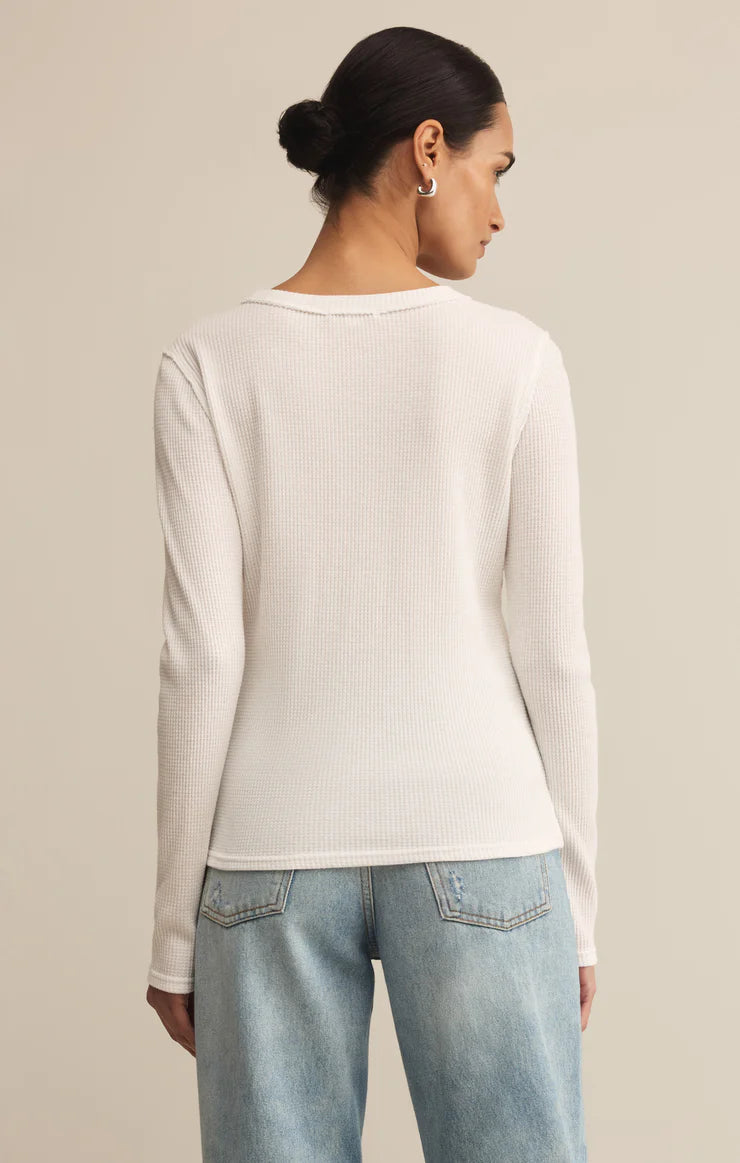 Z Supply Arlet Thermal Long Sleeve Top