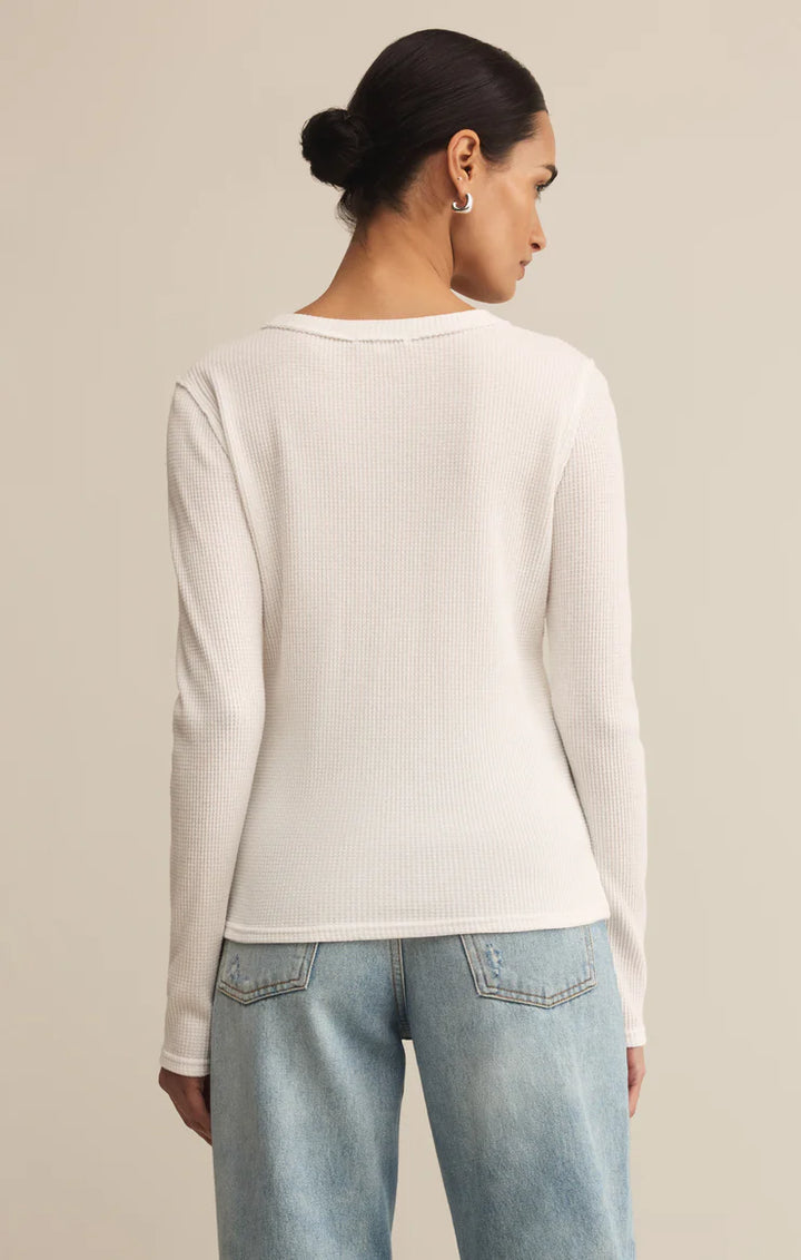 Z Supply Arlet Thermal Long Sleeve Top