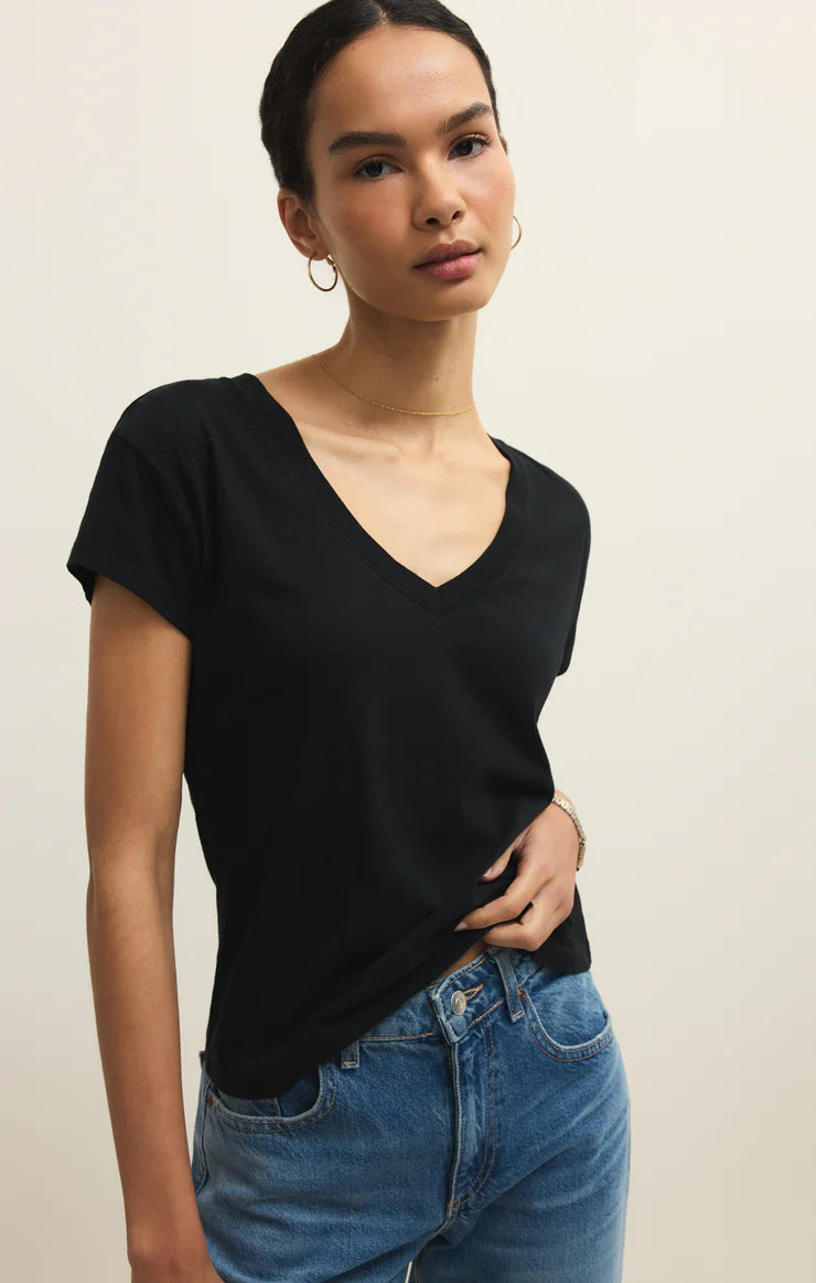 Z Supply Modern V- Neck Tee