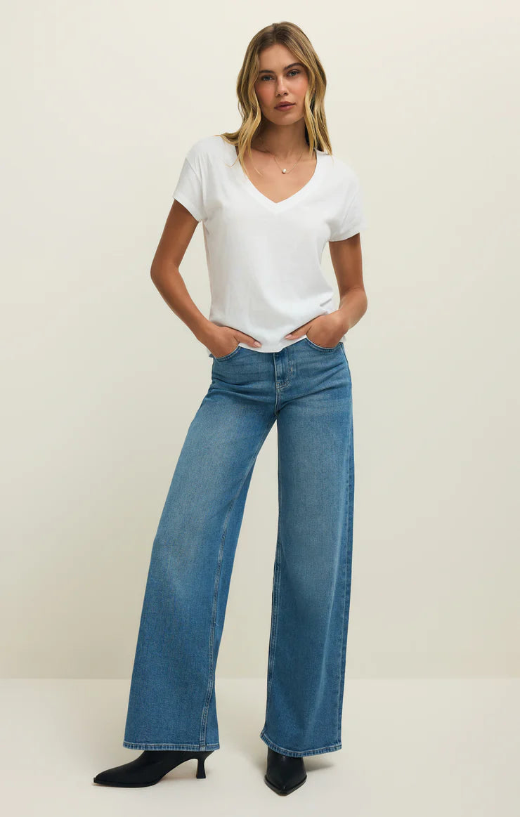 Z Supply Modern V- Neck Tee
