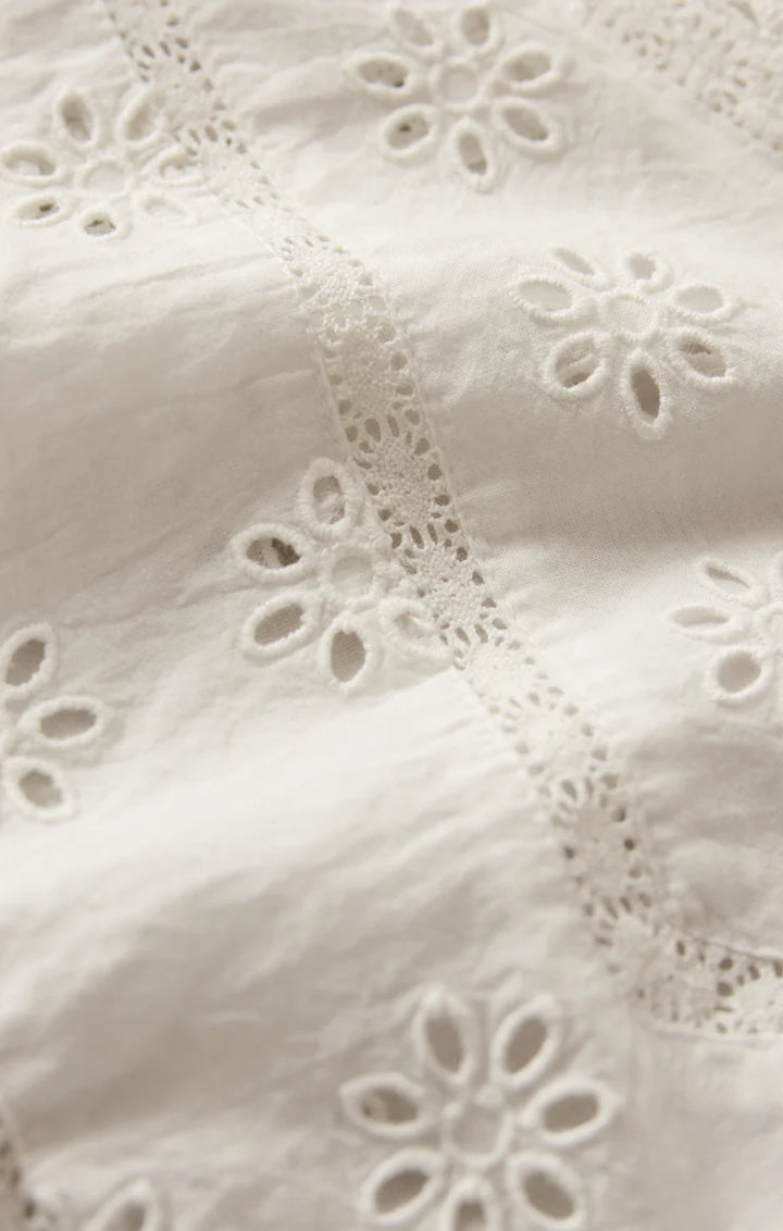 Pre- Order Z Supply Darcy Top - Eyelet Cotton Top