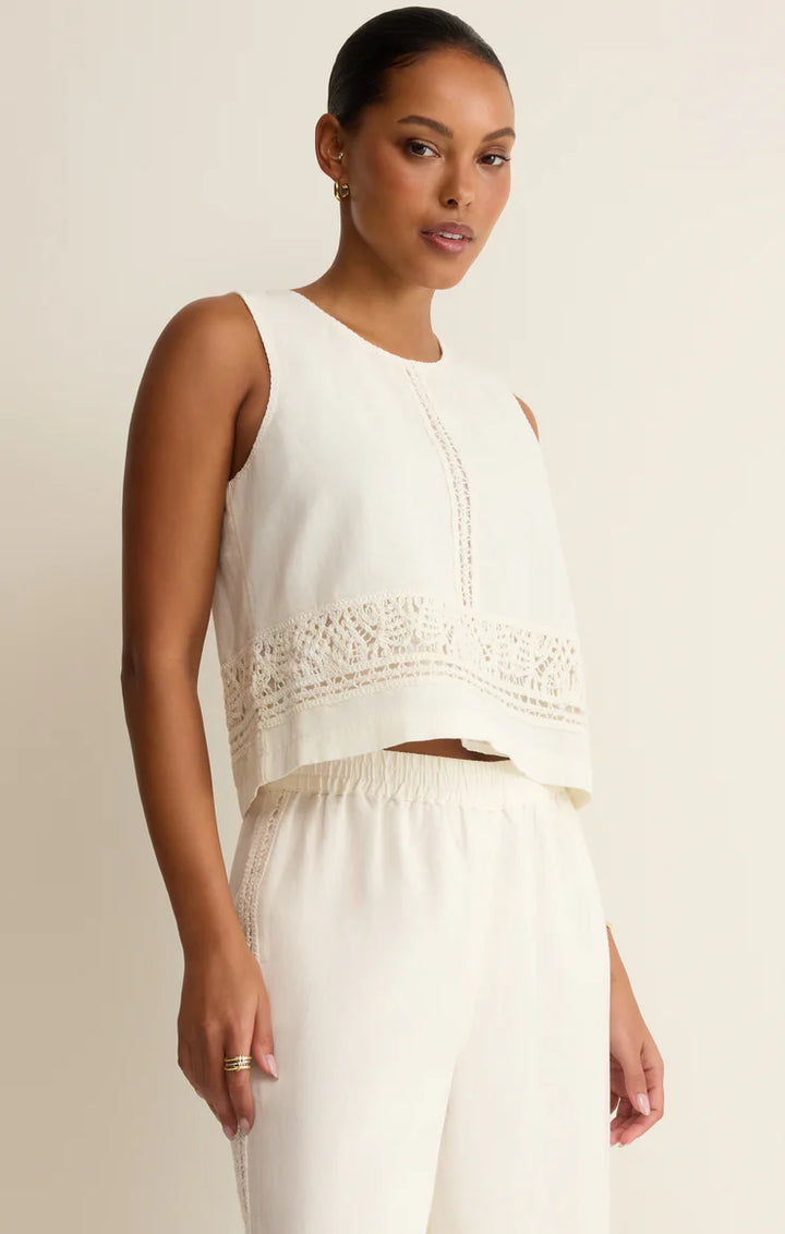 Z Supply Sloane Embroidered Top