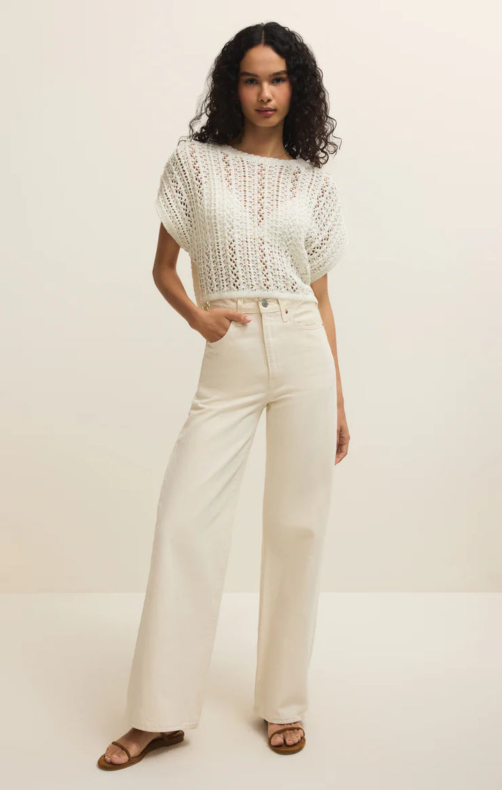Z Supply Ballast Crochet Top
