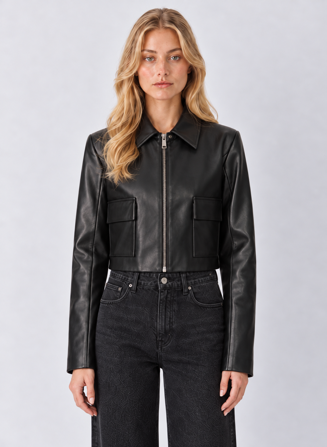 Z Supply Ainsley Leather Jacket