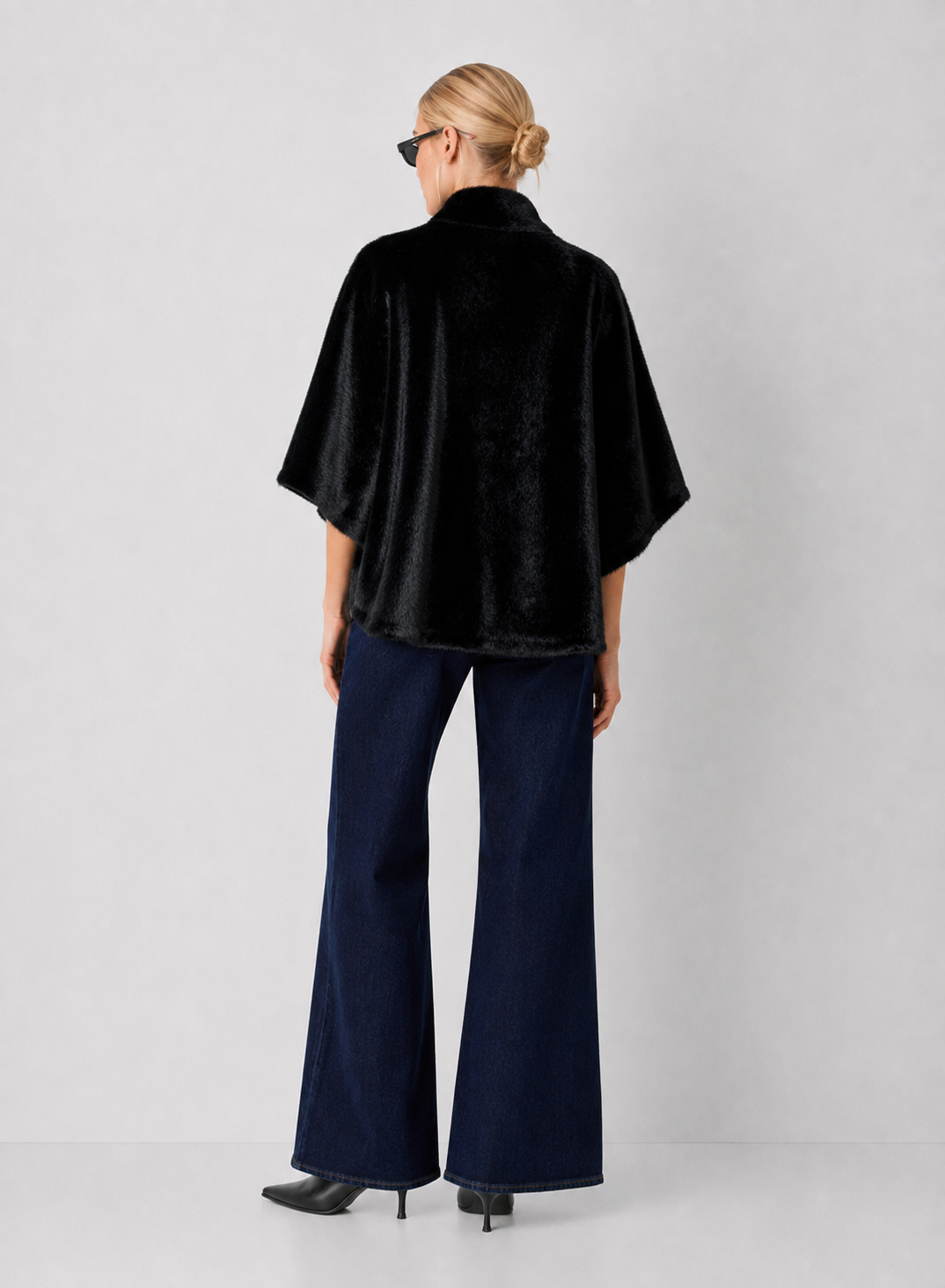 Faux Fur Cape
