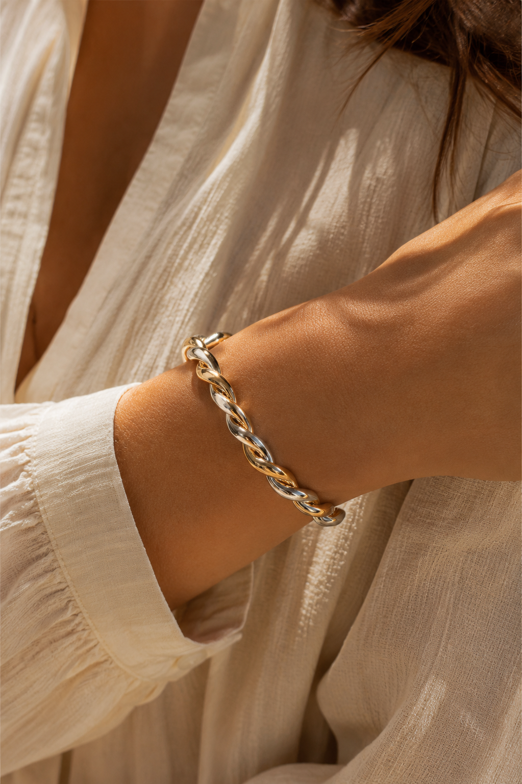 The Valencia Twist Cuff