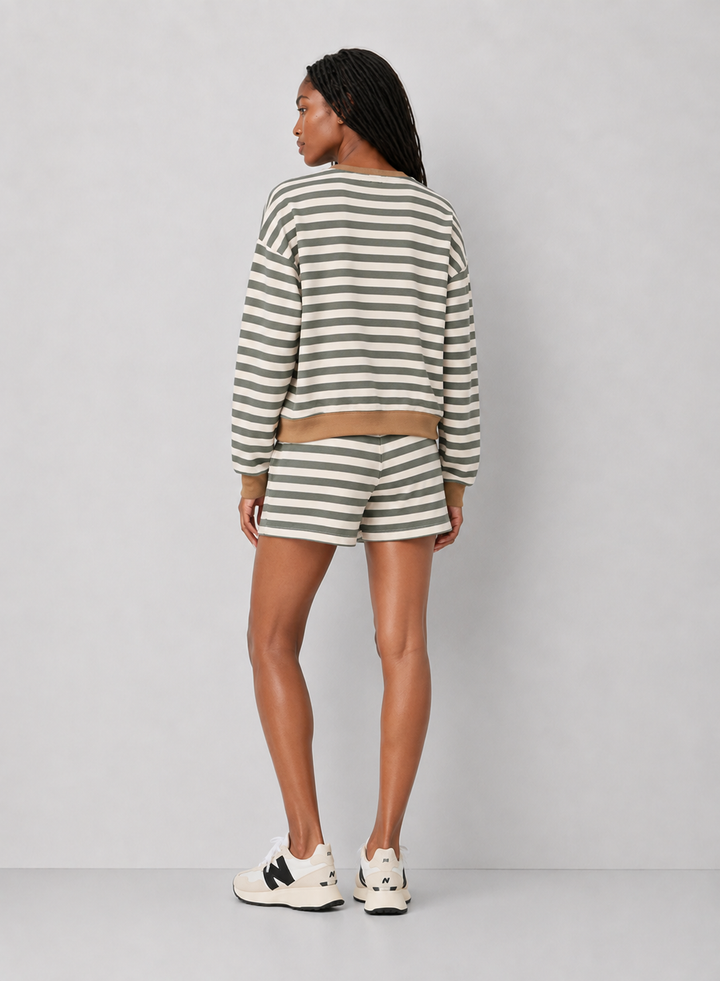 Preorder Z Supply Low Key Stripe Short