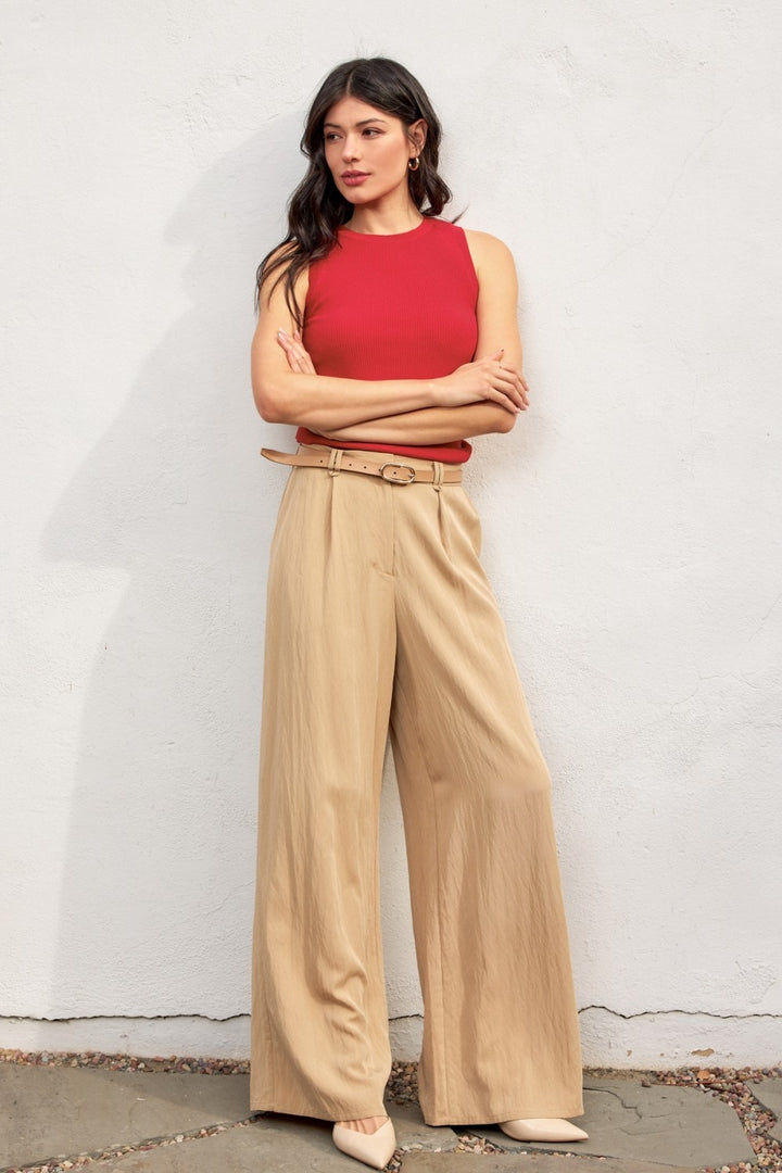 Wide Leg Trousers