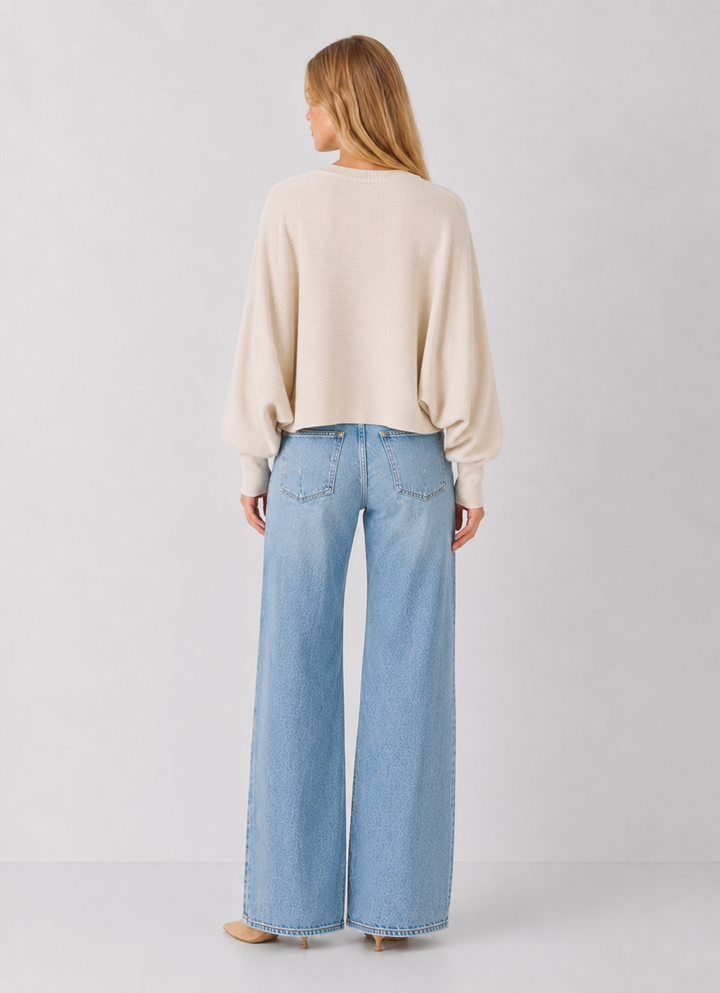 Dolman Sleeve Sweater Top