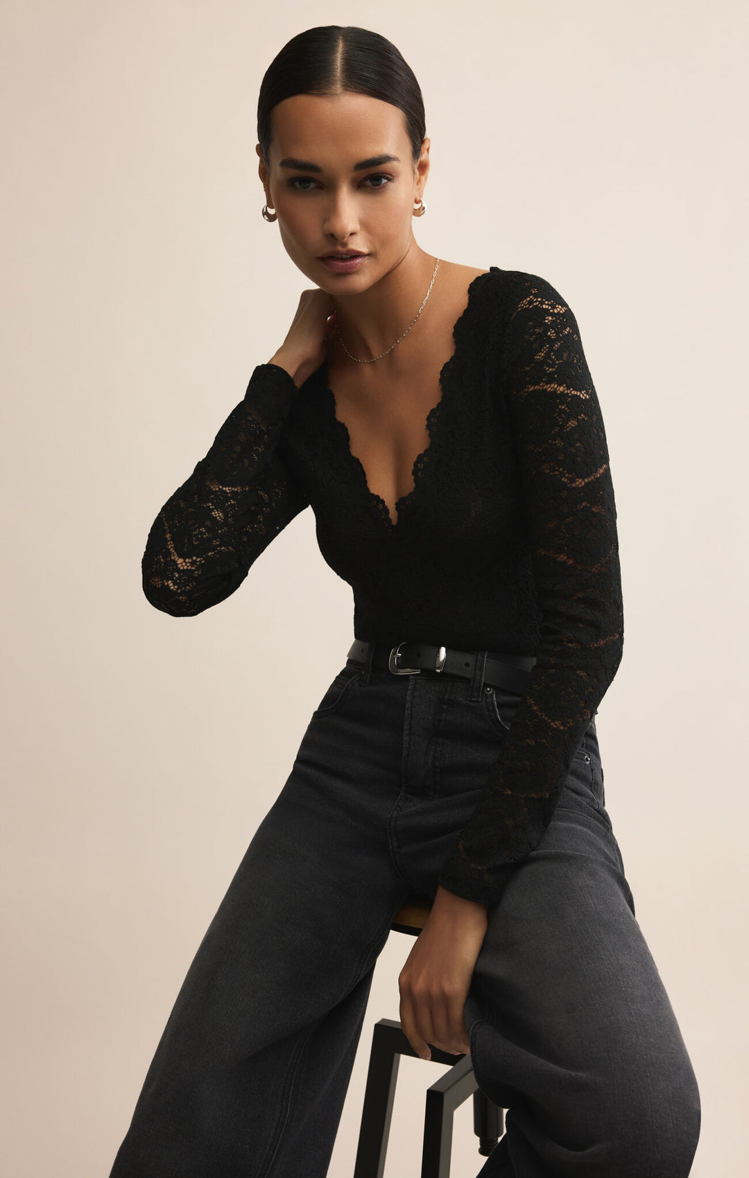 Z Supply Nightfall Lace Bodysuit