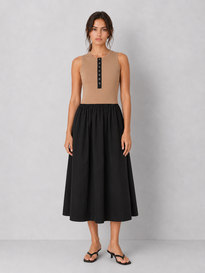 Elan Sleeveless Everyday Maxi