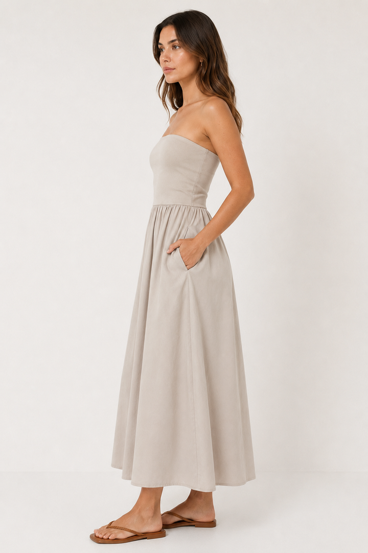 Tube Top Maxi Dress