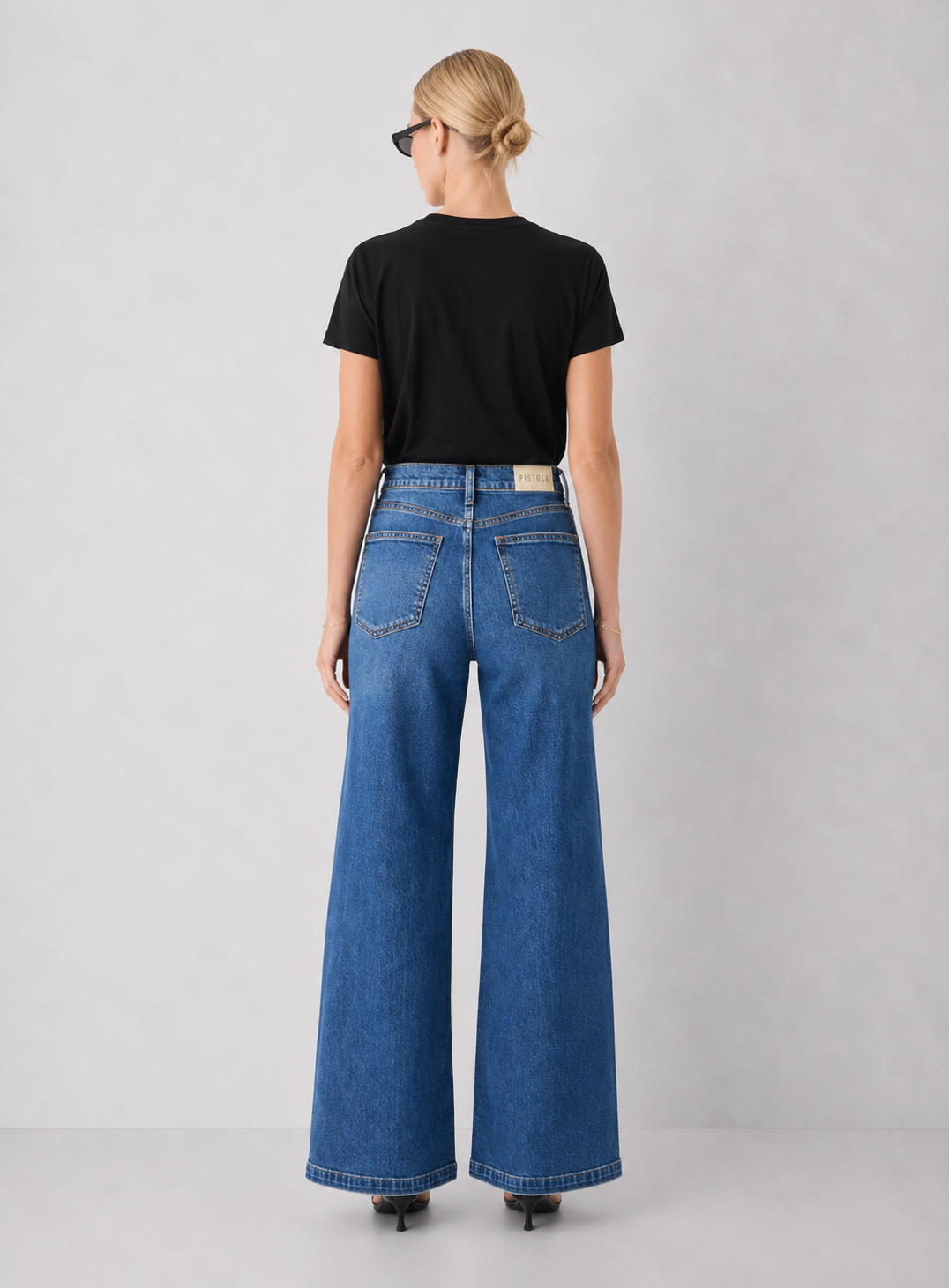 Pistola Lana High Rise Ultra Wide Leg Jeans - SOHO