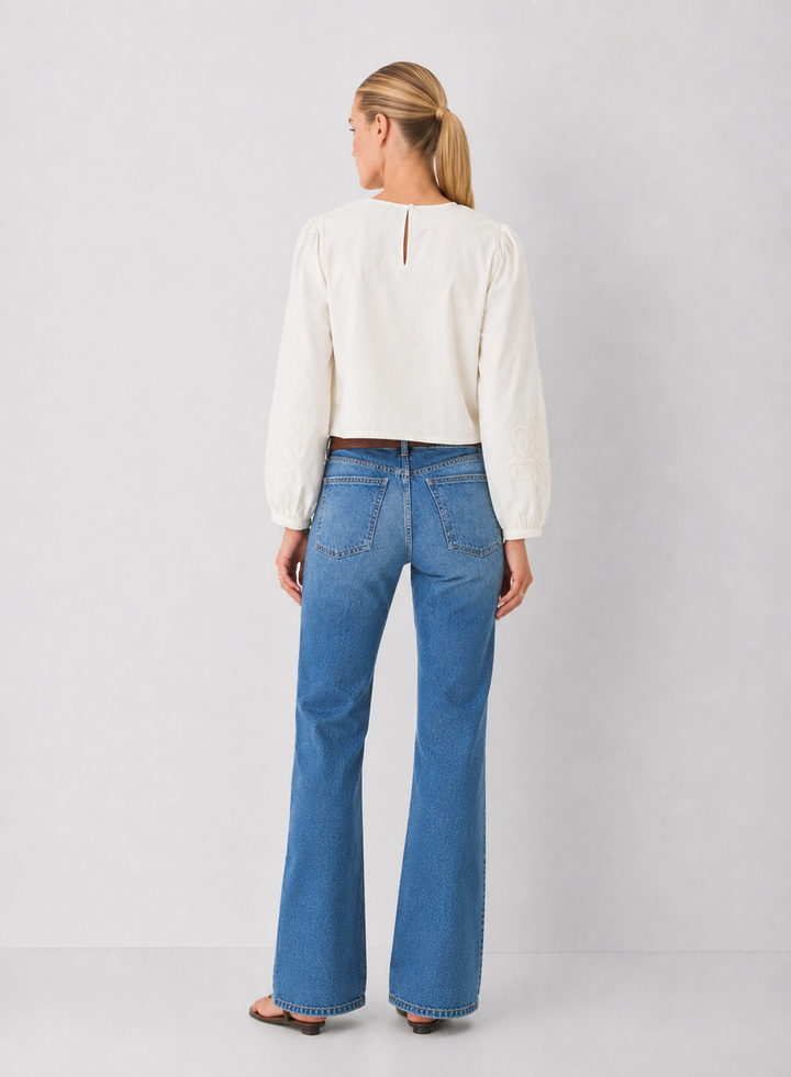 Z Supply Tatiana Poplin Top