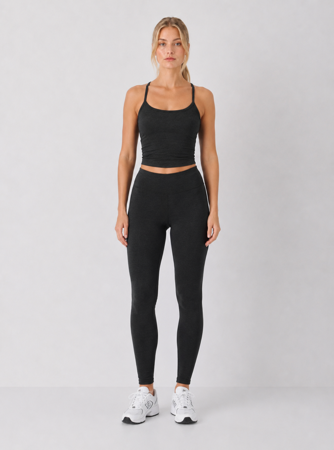 Beyond Yoga: Spacedye Slim Racerback Cropped Tank