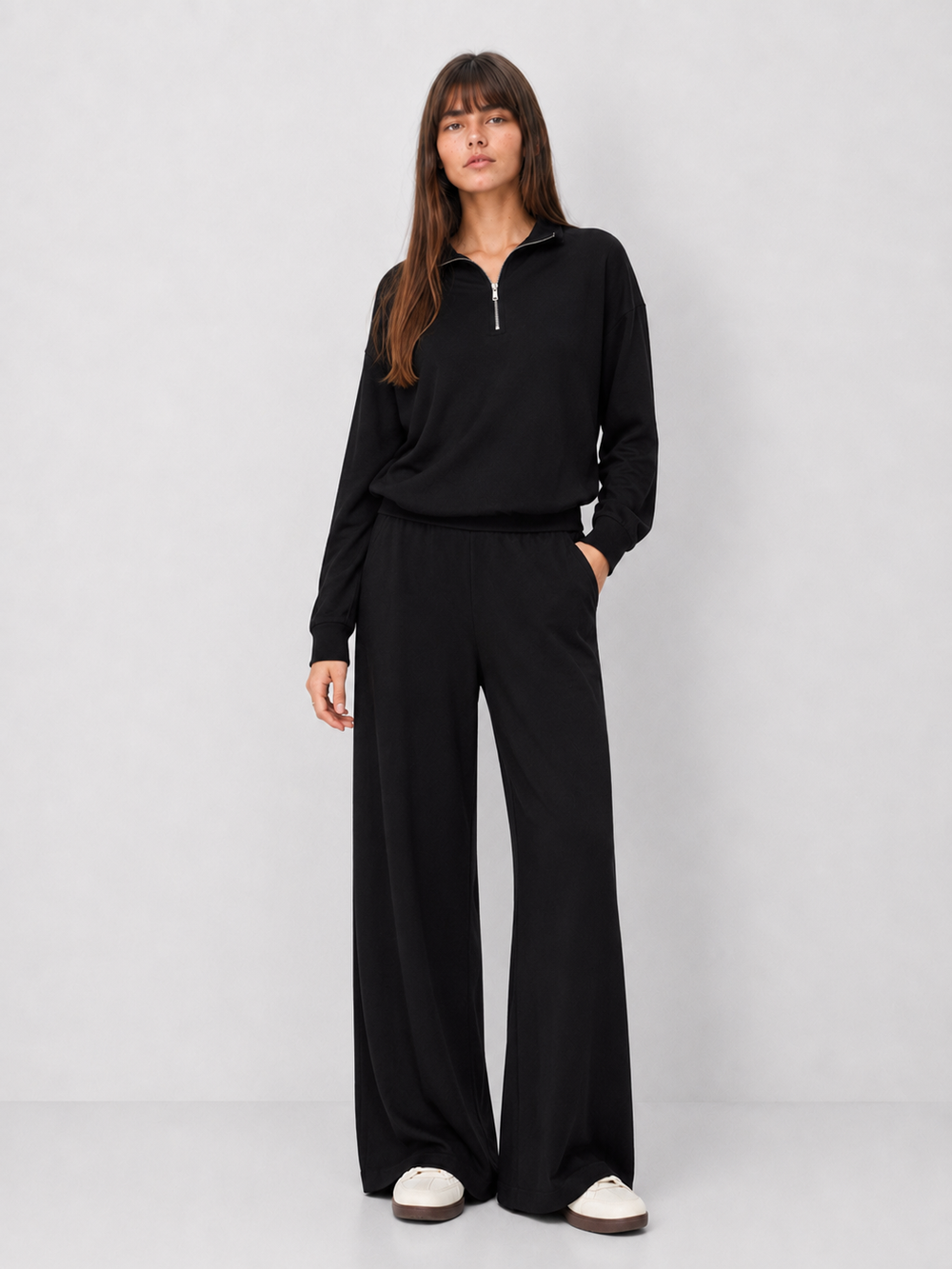 Z Supply Gate Check Modal Sweatshirt