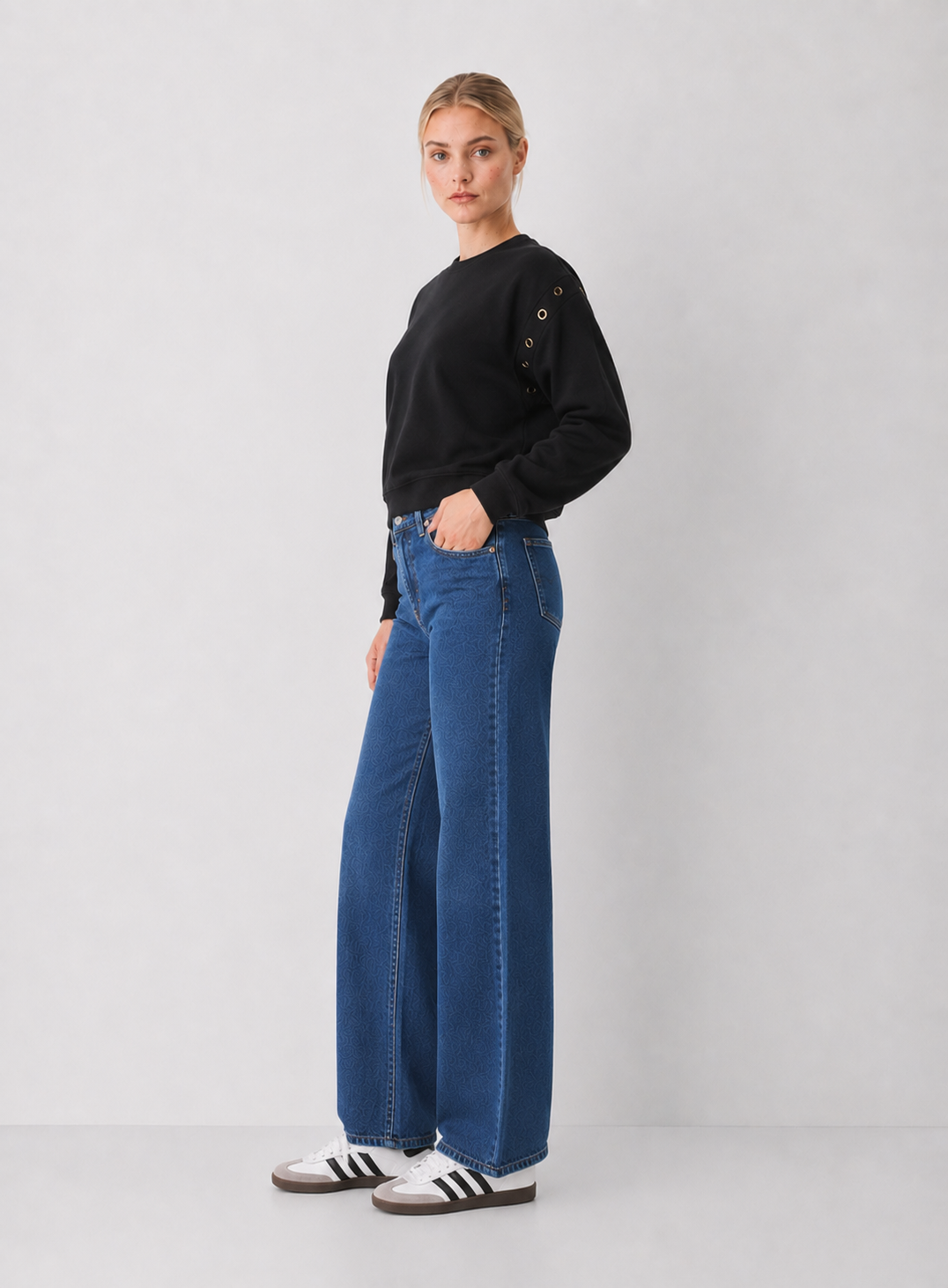 Z Supply Axel Grommet Sweatshirt