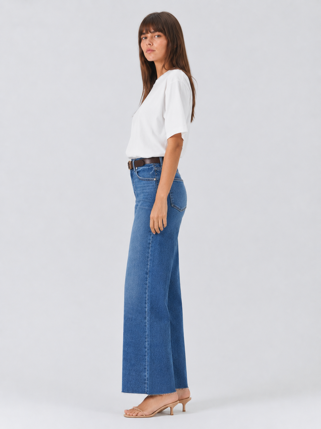 Dear John Denim Fiona Wide Leg Jeans - Cresson