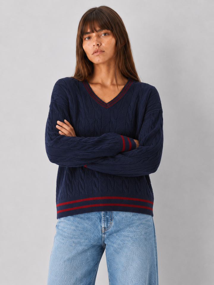 Parker Cable Knit Sweater