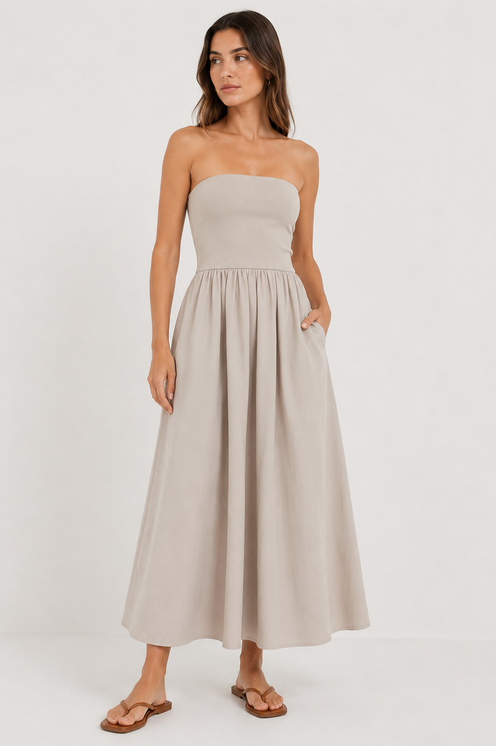 Tube Top Maxi Dress