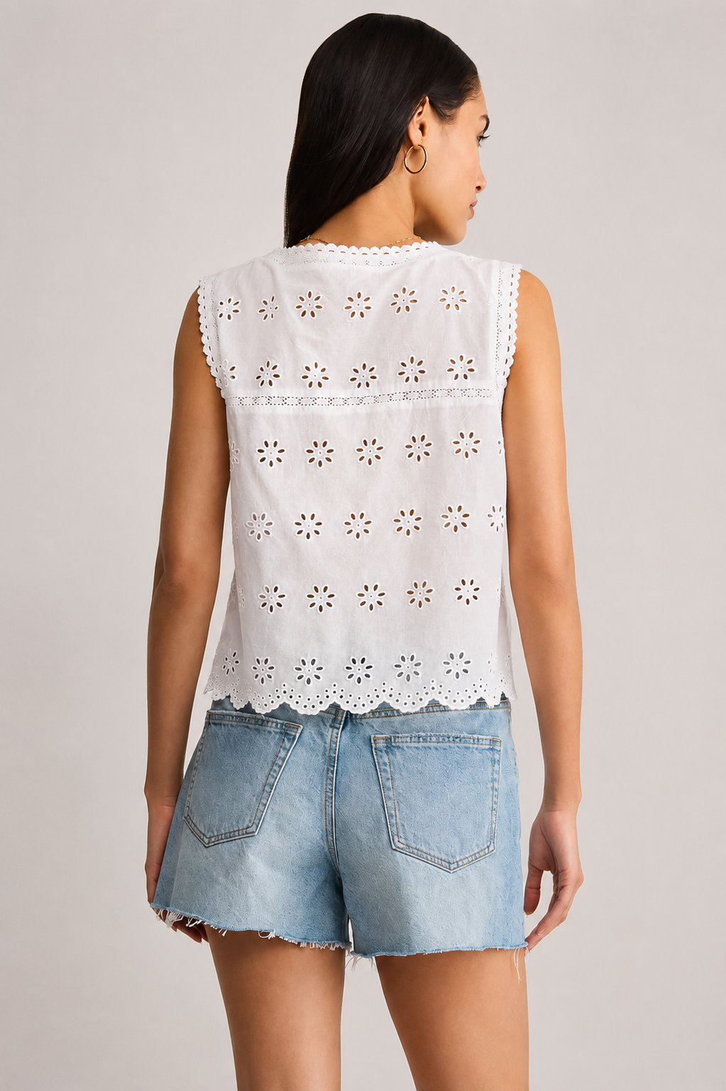 Preorder Z Supply Darcy Top - Eyelet Cotton Top