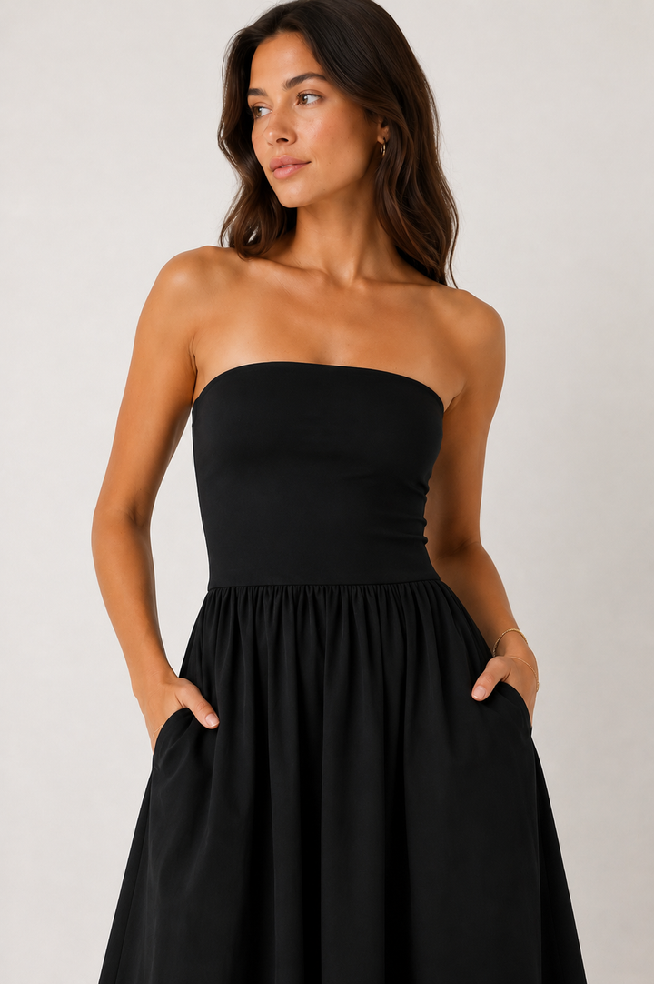 Tube Top Maxi Dress