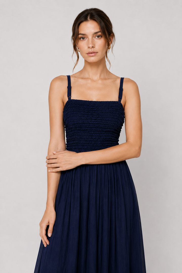 Smocked Maxi Dress
