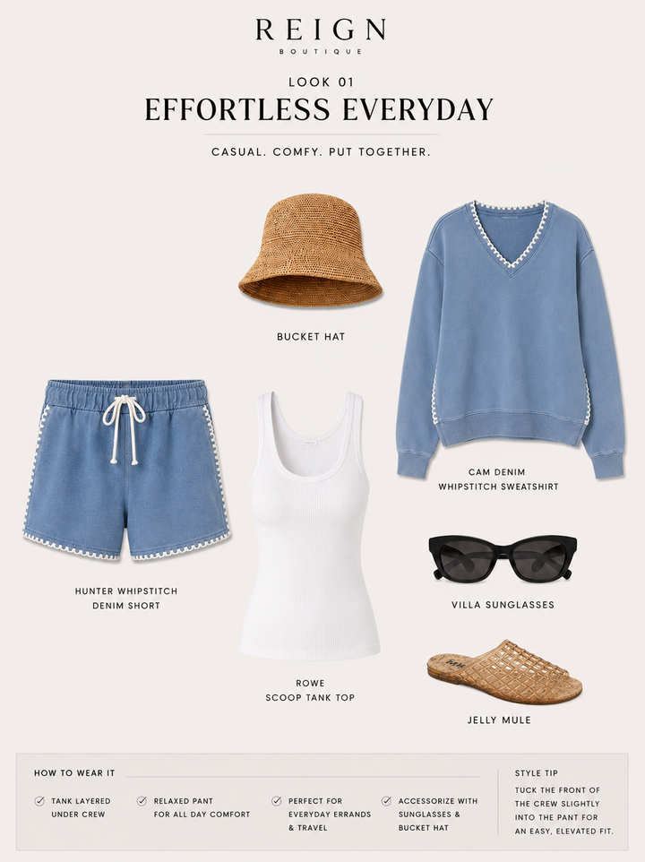 Click through the 15 style board outfit options