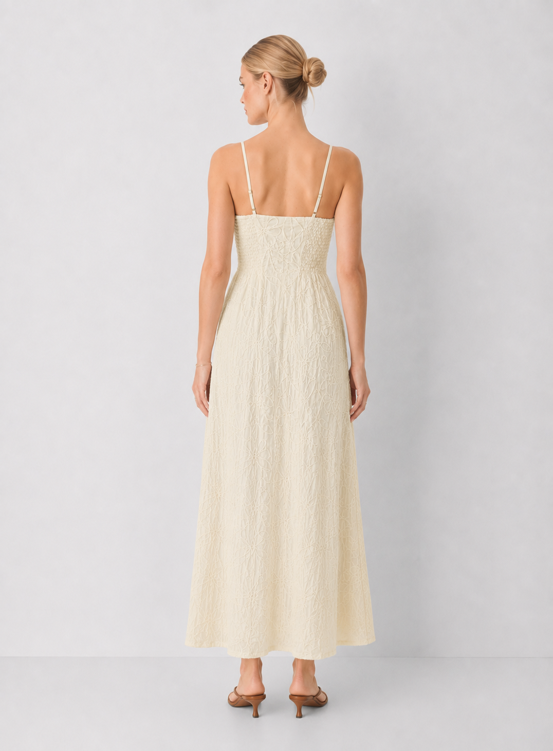 Z Supply Angel Eyes Textured Midi Dress
