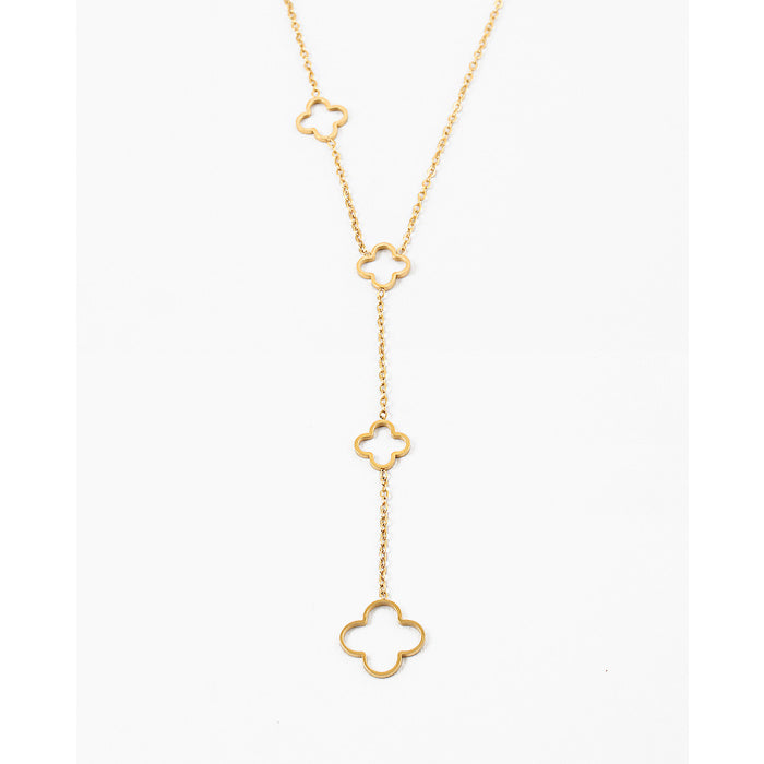 Open Clover Necklace