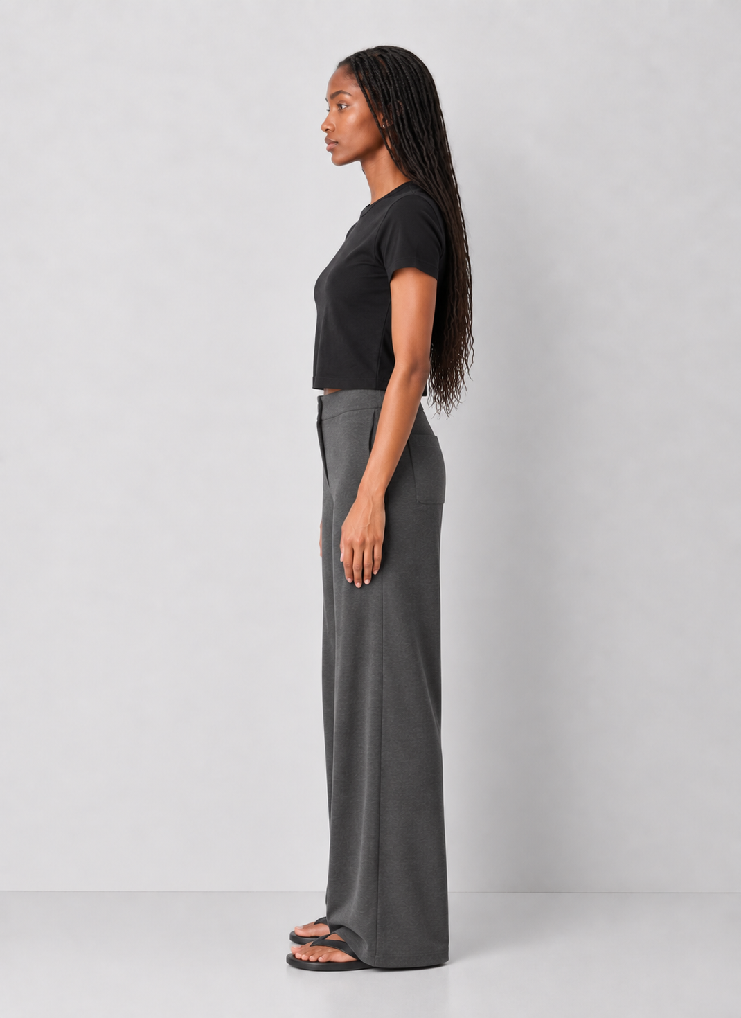 Preorder Another Love Bishop Stretch Wide Leg Trouser- Will Ship 11/15/26