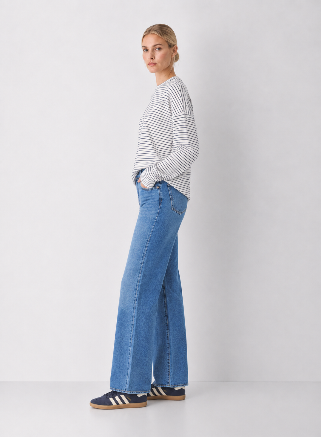 Z Supply Classic Stripe Long Sleeve Top