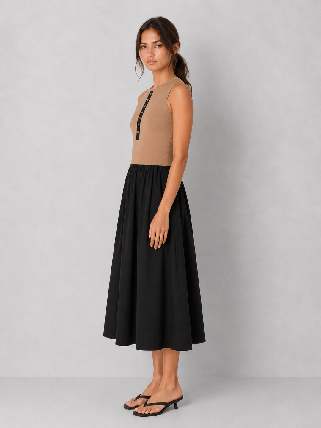 Elan Sleeveless Everyday Maxi