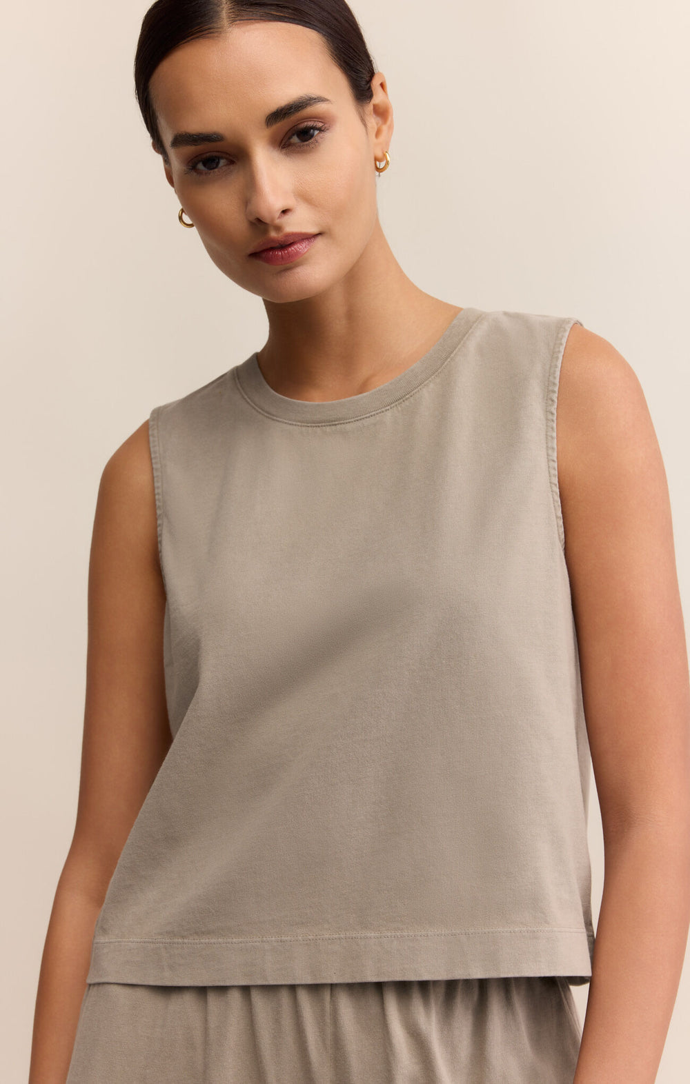 Z Supply Sloane Jersey Muscle Tank Top